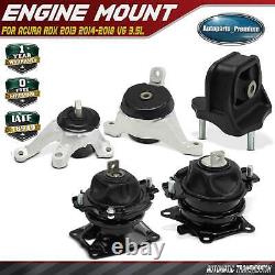 5x Engine Motor & Automatic Transmission Mount for Acura RDX 2013-2018 V6 3.5L