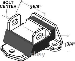 67-72 Camaro Chevelle LS Engine Swap Motor Mount Conversion Kit 2 5/8 BLACK ZIN