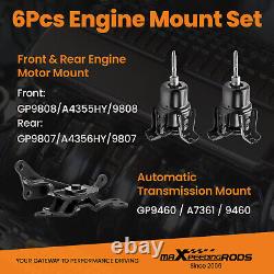 6 Pcs Engine Motor & Trans Mount Set for Nissan Maxima 3.5L 2009-2014 Auto Trans