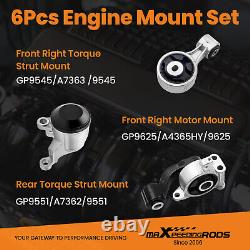 6 Pcs Engine Motor & Trans Mount Set for Nissan Maxima 3.5L 2009-2014 Auto Trans