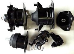 6pc Engine And Transmission Mount For 2003-2005 Honda Accord 3.0l Fast Shipping