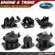 6pcs Engine Motor & Transmission Mount for Honda Accord 2003-2007 V6 3.0L Manual