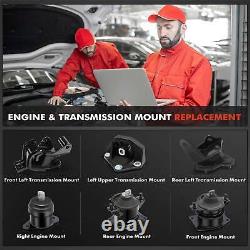 6pcs Engine Motor & Transmission Mount for Honda Accord 2003-2007 V6 3.0L Manual