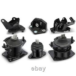 6pcs Engine Motor & Transmission Mount for Honda Accord 2003-2007 V6 3.0L Manual