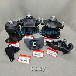 6pcs Engine Mount Kit For 2003-2007 Honda Accord V6 3.0L Auto Trans