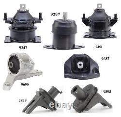 7 PCS MOTOR & TRANS MOUNT FOR 2007-2008 Acura TL 3.2L & 3.5L Auto Trans