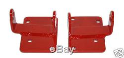 82-92 Camaro/Firebird LS1 LSX Conversion Engine Swap Motor Mounts Pair Red