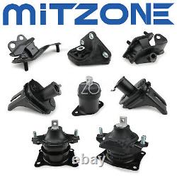 8pcs Engine Motor & Trans Mount Set for 2003-2007 Honda Accord 2.4L Auto Trans