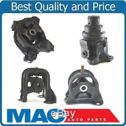 94-97 Honda Accord LX DX 2.2L Only 4pc Manual Trans and Engine Motor Mount Kit