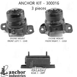 Anchor Motor Mounts 300016 Engine Mnt Kit