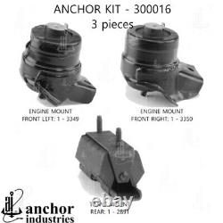 Anchor Motor Mounts 300016 Engine Mnt Kit