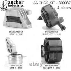 Anchor Motor Mounts 300037 Engine Mnt Kit