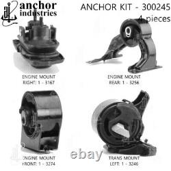 Anchor Motor Mounts 300245 Engine Mnt Kit