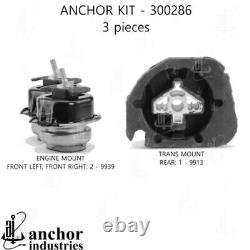 Anchor Motor Mounts 300286 Engine Mnt Kit