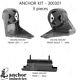 Anchor Motor Mounts 300301 Engine Mnt Kit