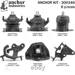 Anchor Motor Mounts 300346 Engine Mnt Kit