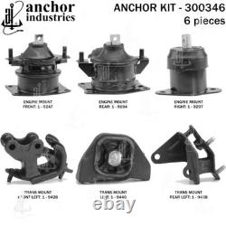 Anchor Motor Mounts 300346 Engine Mnt Kit