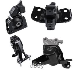 Auto Engine Motor & Transmission Mount Set for Toyota Prius 2010-2015 Lexus 1.8L