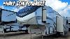 Awesome Rv Inside Half Ton Towable Fifth Wheel Cougar 24rds