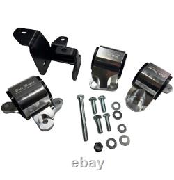 B-Series 2 Bolt Billet Motor Mount Swap Kit 96-00 Polyurethane B16 B18 B20 EK US