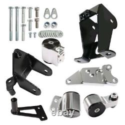Billet Aluminum Engine Motor Mount Swap K20 K24 FA FG For Honda Civic Si 06-11