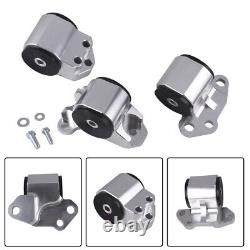 Billet Aluminum Engine Mounts Del Sol Civic 92-95 Integra 94-01 EG DC2 3-Bolt DC