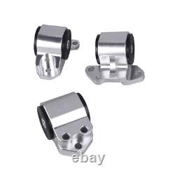 Billet Aluminum Engine Mounts Del Sol Civic 92-95 Integra 94-01 EG DC2 3-Bolt DC