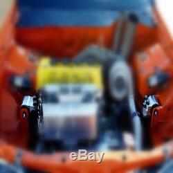 Black 92-95 Motor Mounts Kit For Honda D16 B16 B18 Eg B-series Engine