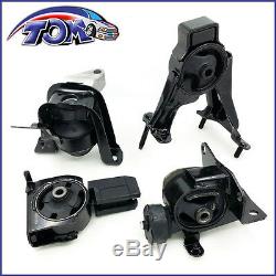 Brand New Transmission & Motor Mount Set For 03-08 Toyota Corolla 1.8l Automatic