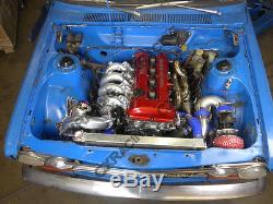 CXRacing Engine Mount Swap Kit For SR20DET Engine Datsun 510 SR20