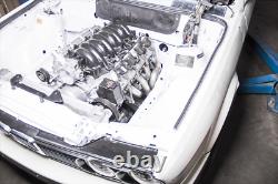 CXRacing LS1 Engine T56 Trans Mount Aluminum Oil Pan Kit for BMW E30 LS Swap