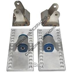 CXRacing LS Engine Mount Kit For 79-93 Ford Mustang LS1 / LSx Swap