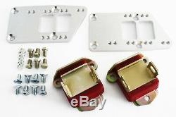 Chevy LS Billet Engine Conversion Polyurethane Motor Mounts Swap Kit LS1-LS6