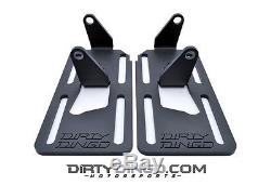 Dirty Dingo Adjustable Conversion Engine Mounts LS1 Swap 73-87 2WD GM Truck RAW