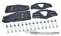 Dirty Dingo LS Conversion Adjustable Swap Mounts 58-72 Plates Powder Coated