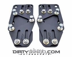Dirty Dingo LS Conversion Adjustable Swap Mounts 58-72 Plates Powder Coated
