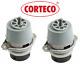 Engine Motor Mount Hydraulic Set 2pcs OEM Corteco Porsche Cayenne Base Platinum