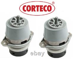 Engine Motor Mount Hydraulic Set 2pcs OEM Corteco Porsche Cayenne Base Platinum