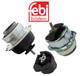Engine Motor Mount Hydraulic & Transmission Mount 3pc OEM Spec for BMW X5 X6 3.0