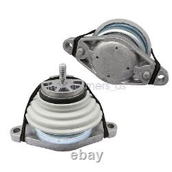 Engine Motor Mount Left and Right 3.0L AWD C2D19070 For 2013-2019 Jaguar XF XJ