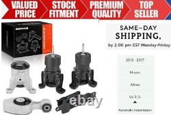 Engine Motor Mount set fits 2013-2018 Nissan Altima 3.5L Auto trans 5X