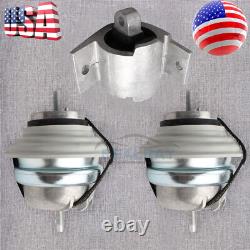 Engine Motor Mounts C2D16622 + Transmission Mount for Jaguar XJ 3.0L 2013-2017