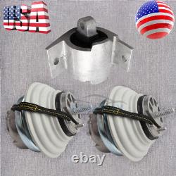Engine Motor Mounts C2D16622 + Transmission Mount for Jaguar XJ 3.0L 2013-2017