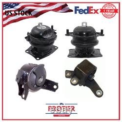 Engine Motor & Trans Mount 4PCS Set Fit 2009-2015 Honda Pilot 3.5L AWD Automatic