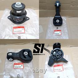 Engine Motor Trans Mount Fit Honda City 2009 2013 Jazz Fit 2009 2014 A/T Set