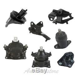 Engine Motor & Trans Mount For 04-08 Acura TSX 2.4L Kit 7PCS for Automatic M366