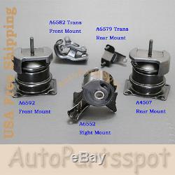 Engine Motor & Trans Mount Kit 5PCS For 99-03 Acura TL 3.2L Auto Trans G270