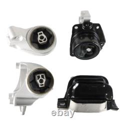 Engine Motor & Trans Mount Kit of 4 For 10-17 Chevrolet Equinox GMC Terrain 2.4L