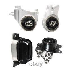 Engine Motor & Trans Mount Kit of 4 For 10-17 Chevrolet Equinox GMC Terrain 2.4L