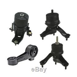 Engine Motor & Trans Mount Set 4PCS. For 2002-2006 Toyota Camry 3.0L for Auto
